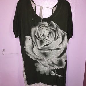 Green Rose Shirt